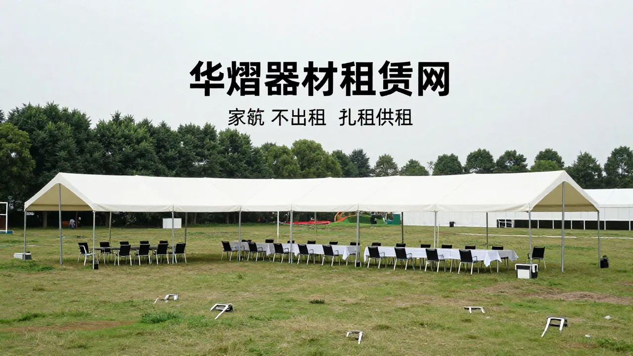 郑州篷房租赁和同类产品区别